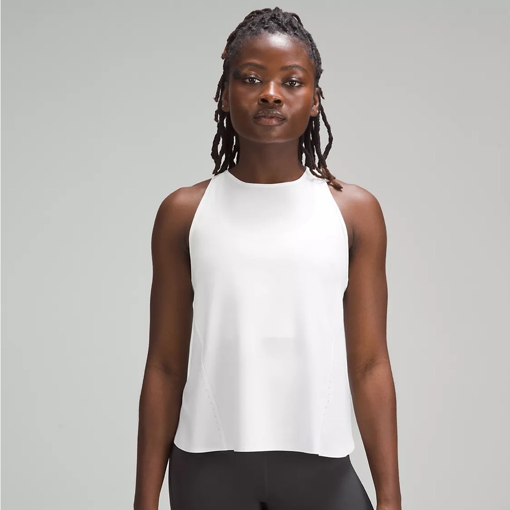 LuluLemon Size 6, Light Weight Running Tank, White, NWT